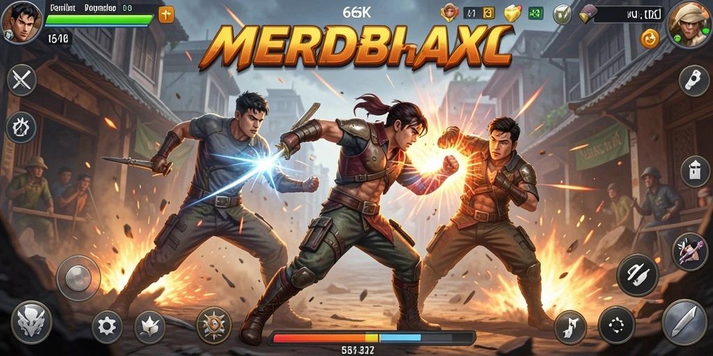Tampilan mendebarkan saat bertarung dalam 66K.