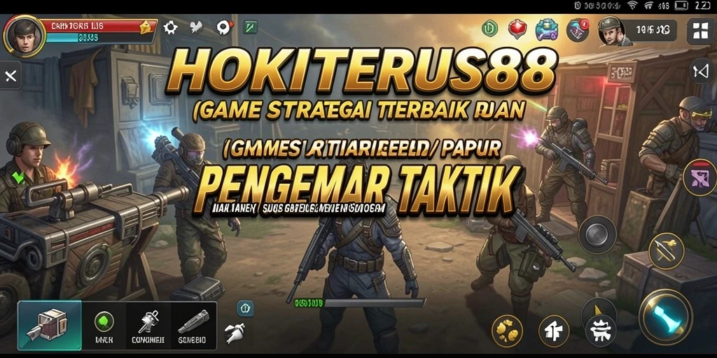 Gameplay seru HOKITERUS88 dengan strategi berpikir yang mendalam.