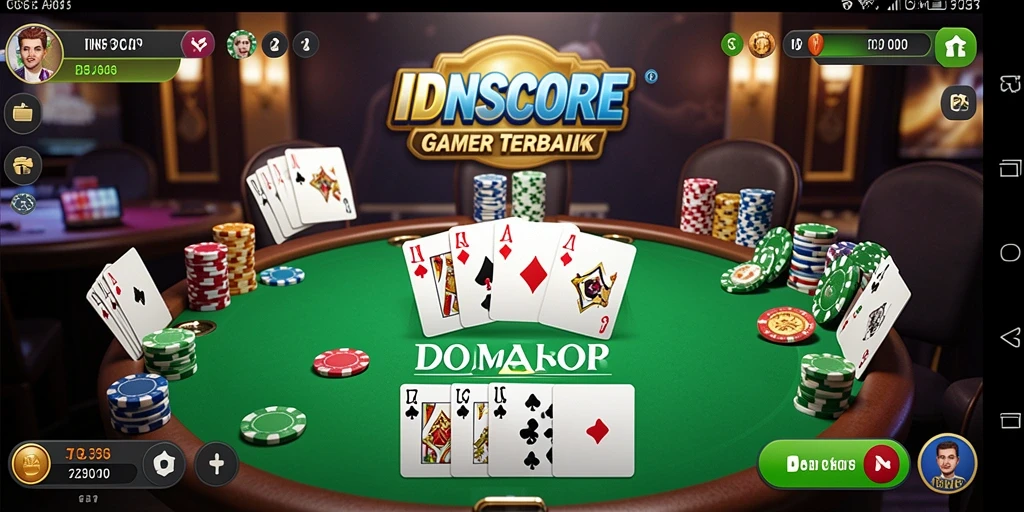 Gameplay menarik Poker di IDNSCORE dengan grafik yang memukau.