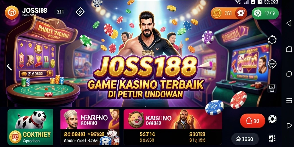 Tampilan menarik JOSS188 dengan gameplay Kasino yang menegangkan.