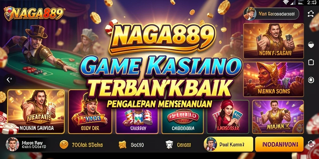 Screenshot NAGA889 menampilkan gameplay Kasino yang seru dan menarik.