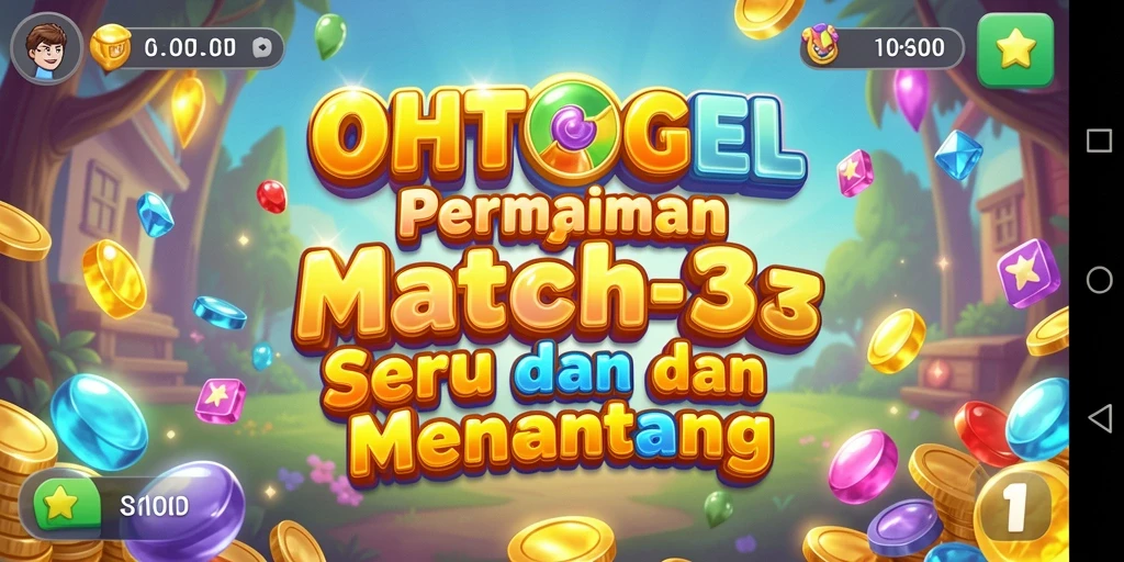 Tampilan gameplay OHTOGEL yang penuh warna dan menarik.