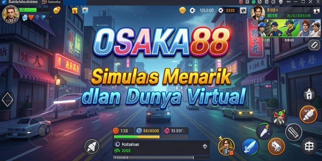 Gambar menunjukkan pengalaman gameplay menarik dalam OSAKA88.