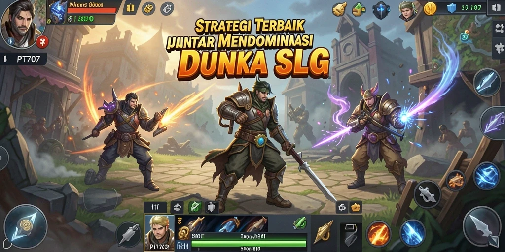 Tampilan screenshot PT707 dengan gameplay SLG yang menarik.