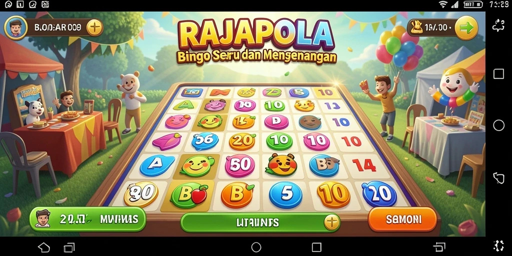 Gambaran gameplay RAJAPOLA yang seru dan interaktif.