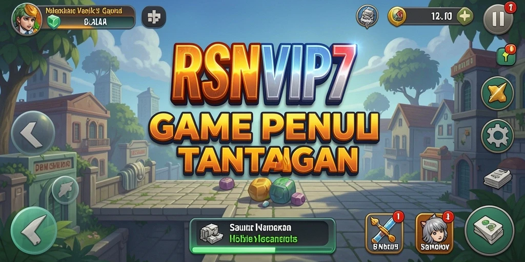 Screenshot gameplay RSNVIP7 menunjukkan aksi karakter dalam dunia Idle.
